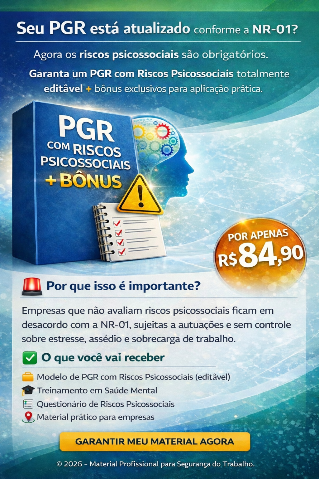 PGR com Riscos Psicossociais